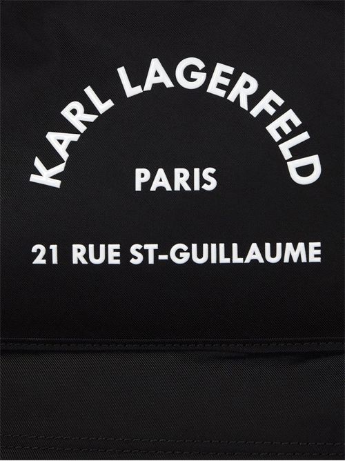 Zaino donna nero Rue St-Guillame Karl Lagerfeld | A1M30099KK999